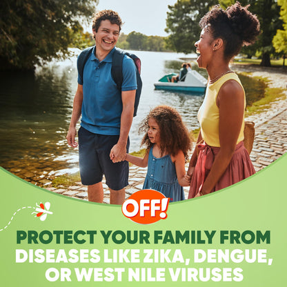 OFF! Deep Woods Insect Repellent Aerosol — Dry, Non-Greasy 25% DEET, 4 oz, 4 Count