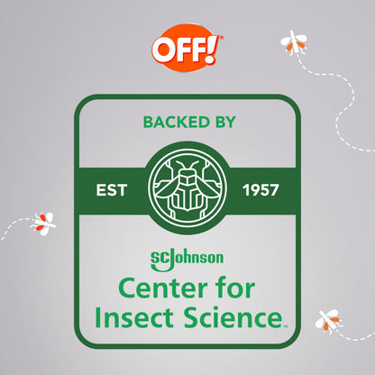 OFF! Deep Woods Mosquito & Insect Repellent Wipes – 12 Towelettes, 8-Hour Protection