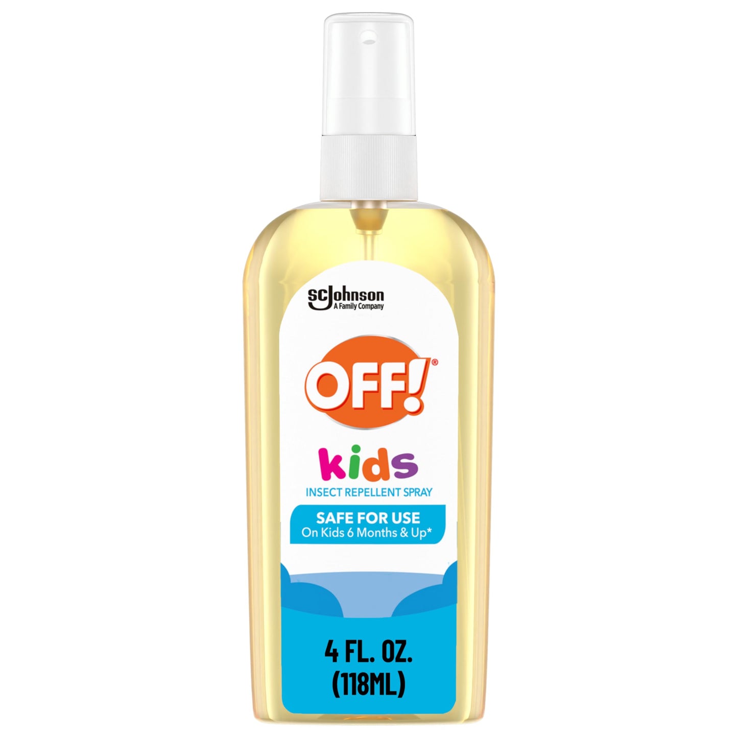OFF! Kids Mosquito Spray — Botanically Inspired, Safe for Ages 6 Months+