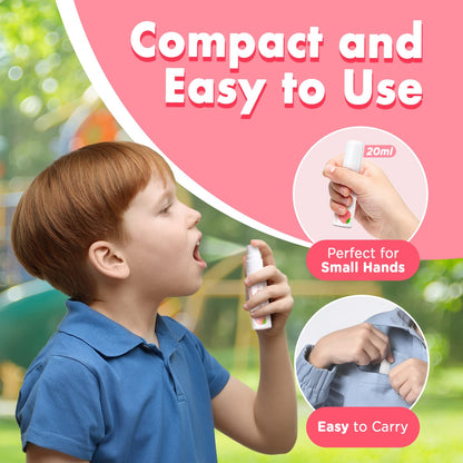 oh care Kids Mouth Spray - Fluoride Free Cavity Protection | P113+