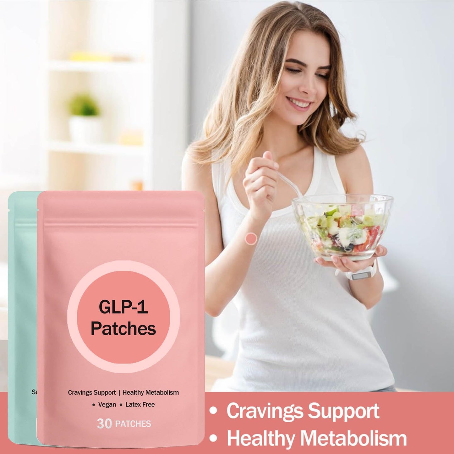OHIWGN Double Cleanse Bundle – GLP-1 & Unpuff Patches 2-Pack