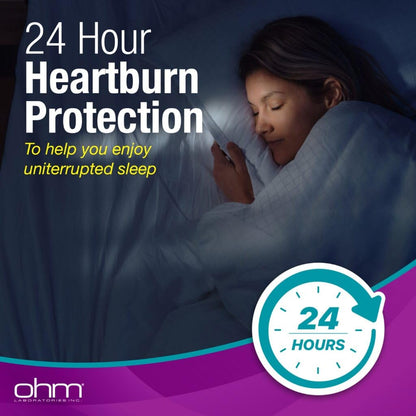 Ohm Omeprazole 20mg - 42-Tablet Delayed-Release Heartburn Relief (24-Hour) | Ohm