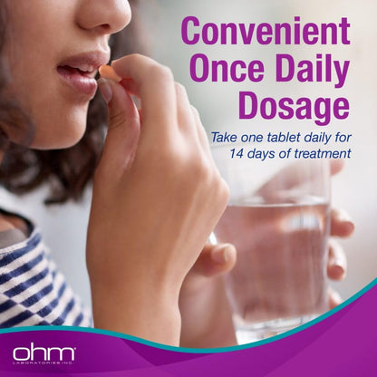 Ohm Omeprazole 20mg - 42-Tablet Delayed-Release Heartburn Relief (24-Hour) | Ohm