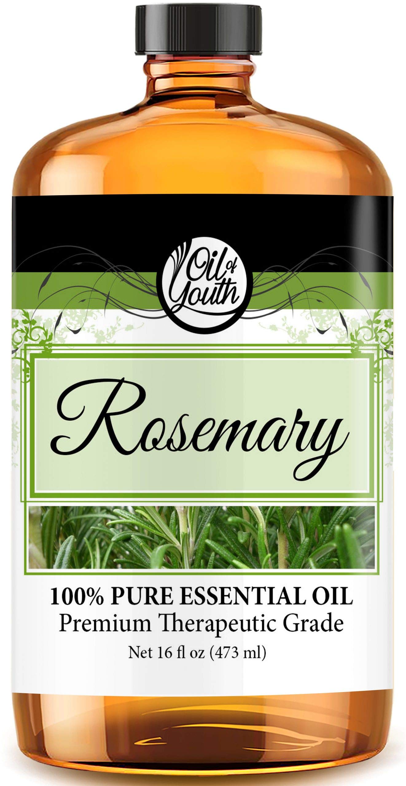 Oil of Youth 16oz Rosemary Essential Oil | Premium Rosemary Oil