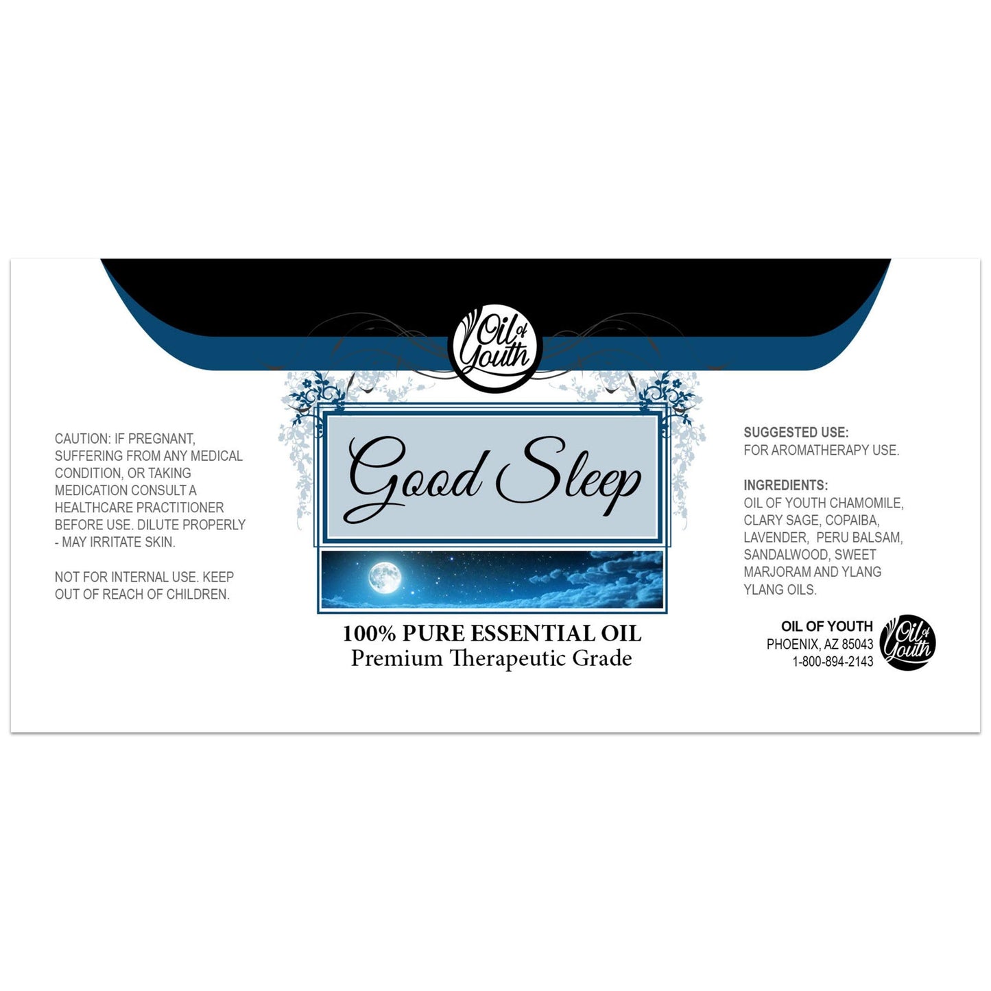 Oil of Youth 4 oz Bulk Good Sleep Blend Essential Oil | Therapeutic Grade