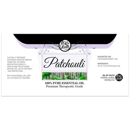 Oil of Youth Patchouli Essential Oil - 8 fl oz for Aromatherapy
