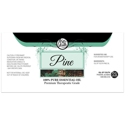 Oil of Youth Pine Essential Oil 4oz | Premium Pine Oil (4 Fl Oz)