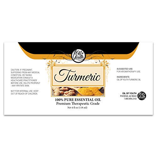 Oil of Youth Turmeric Essential Oil 4 Fl Oz – Aromatherapy & Skin Care