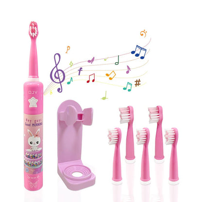 OJV 8620 Musical Kids Toothbrush – 3 Modes, 2-Min Timer, Pink