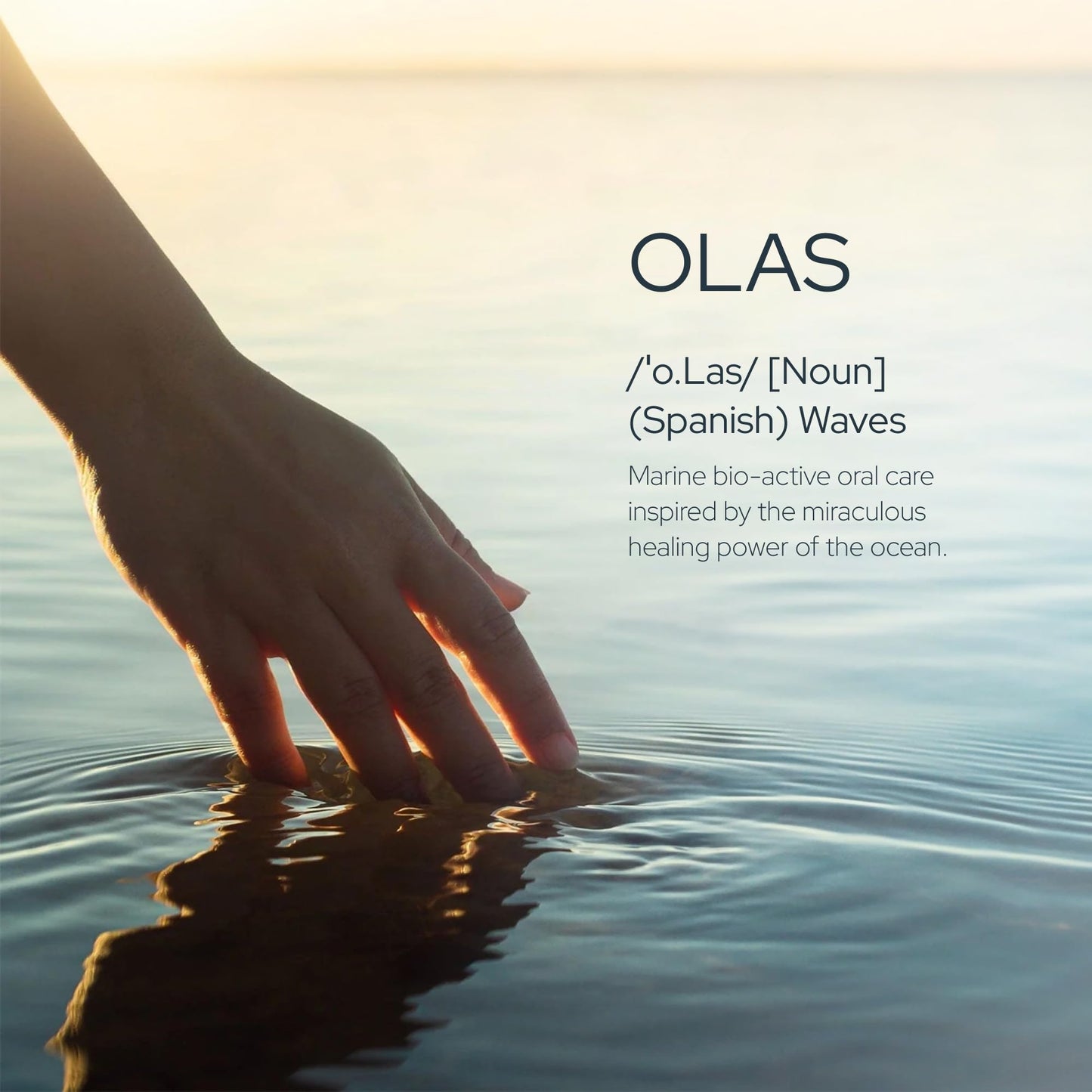 Olas Alcohol Free Mouthwash & Oral Rinse - Fluoride Free Marine Mouthwash 500 ml