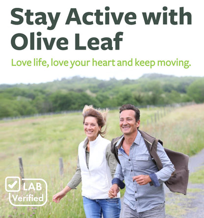 Olive Leaf Extract (Non-GMO) - 1500mg, 20% Oleuropein | Immune Support, Skin Health | Liquid Extract, 8 Fl Oz