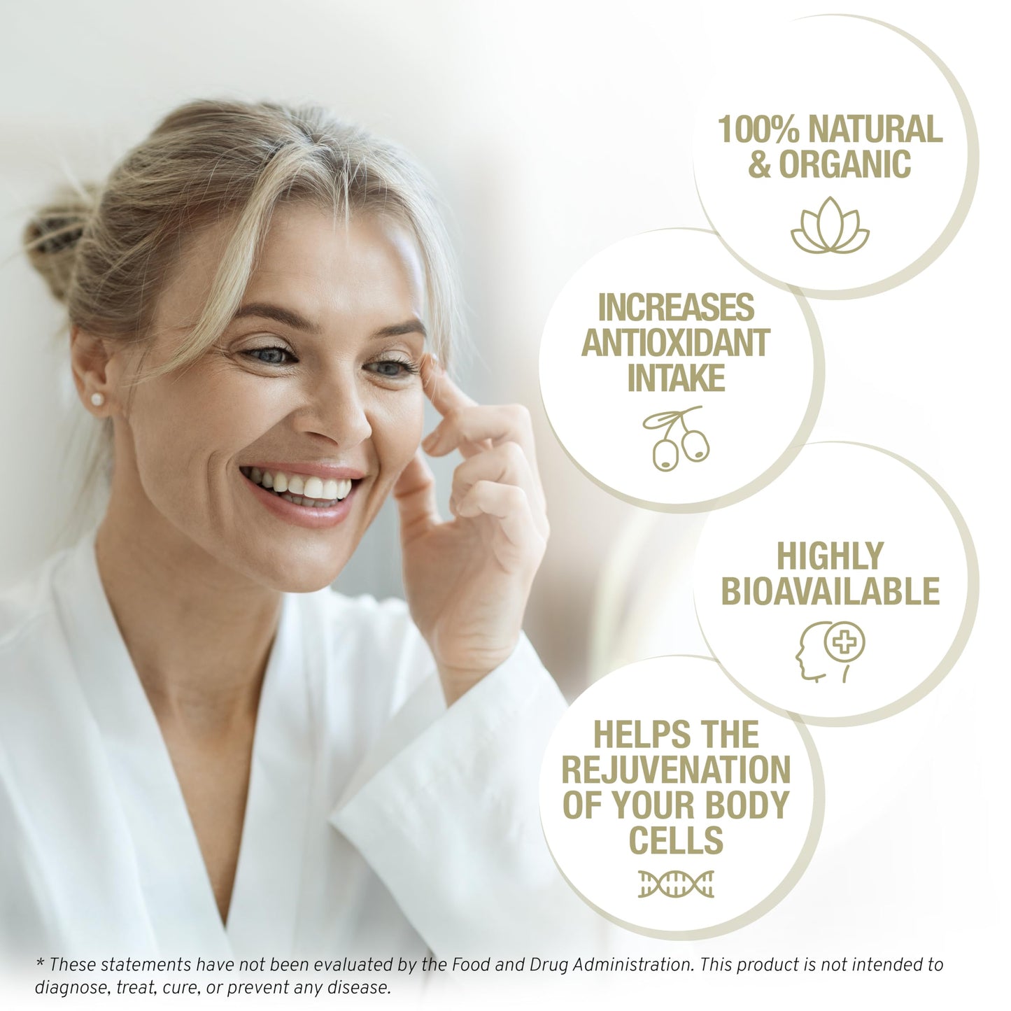 Olivie Organic Olive Leaf Extract Capsules – Hydroxytyrosol & Oleuropein (40 Capsules)