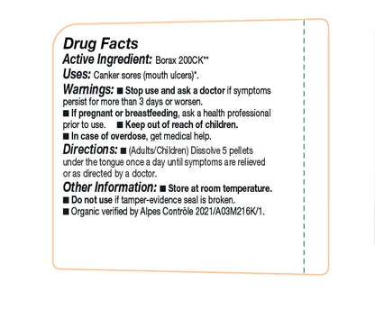 OLLOIS Borax 200ck Organic & Lactose-Free Homeopathic Medicine, 80 Pellets (Pack of 1) - Shop Now