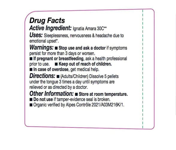 OLLOIS Ignatia Amara 30c Organic – Lactose Free, Kosher (80 Pellets Pack of 3)