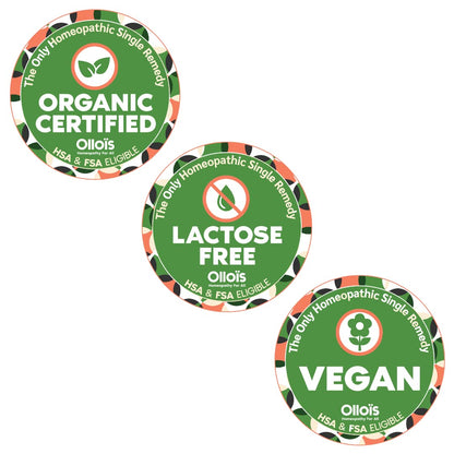 OLLOIS Natrum Muriaticum 200ck – Organic & Lactose-Free Homeopathic Medicine, 80 Pellets (Pack of 1)