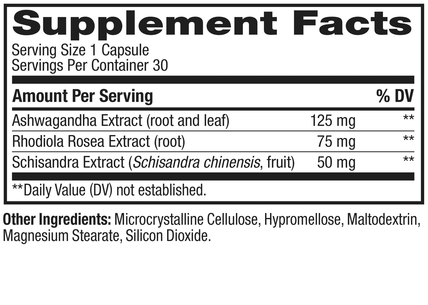 OLLY Chill Adaptogen – Ashwagandha, Rhodiola & Schisandra Mood Support (30 Ct)
