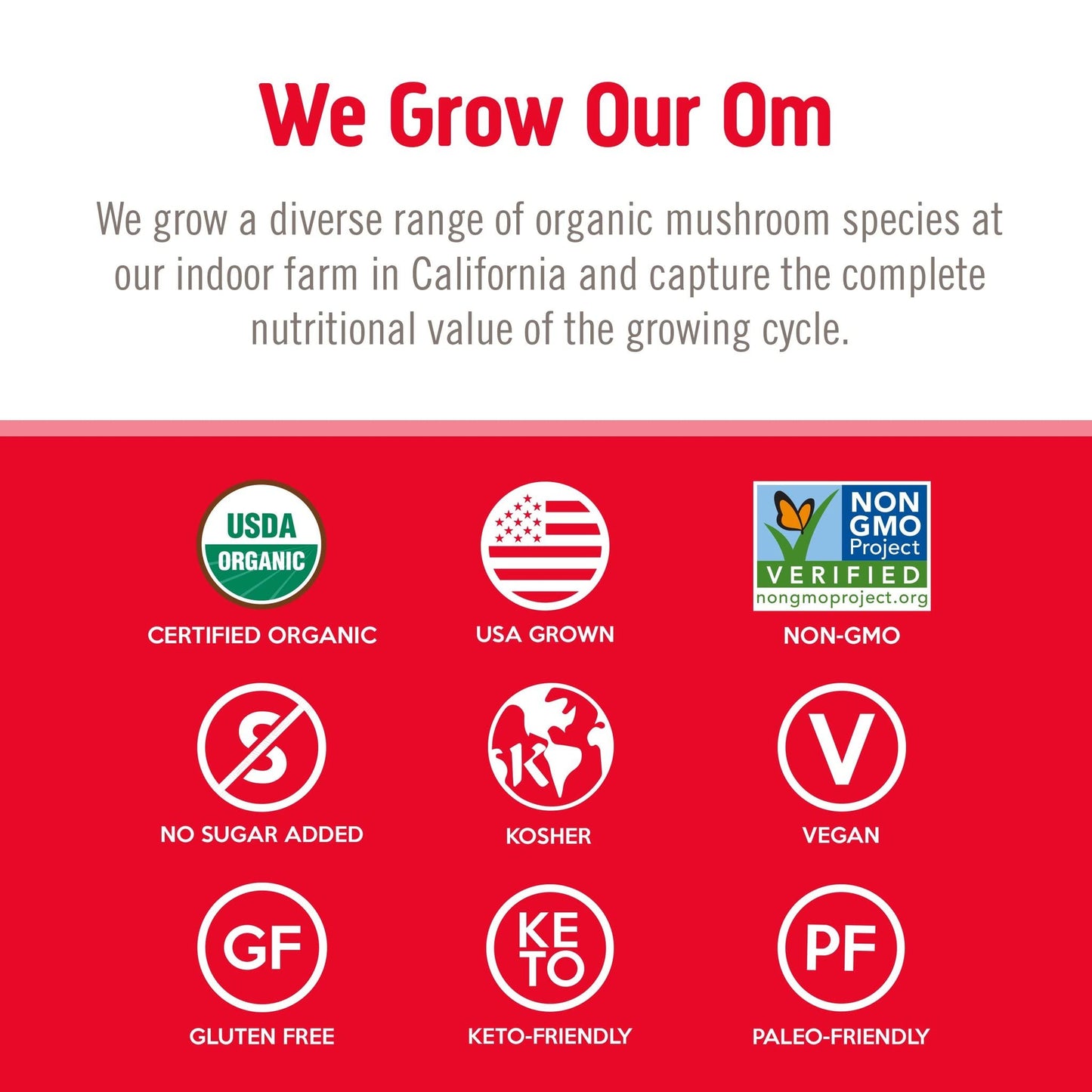 OM Mushroom Superfood Immune Blend Powder – 7.05 oz (100 Servings) Reishi & Turkey Tail