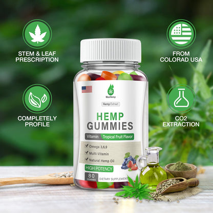 Omega 3-6-9 Gummies 2-Pack for Adults | Gummy Vitamin Blend