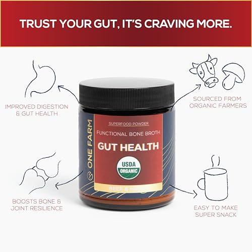 One Farm Gut Health Superfood Powder – Organic Prebiotic Blend