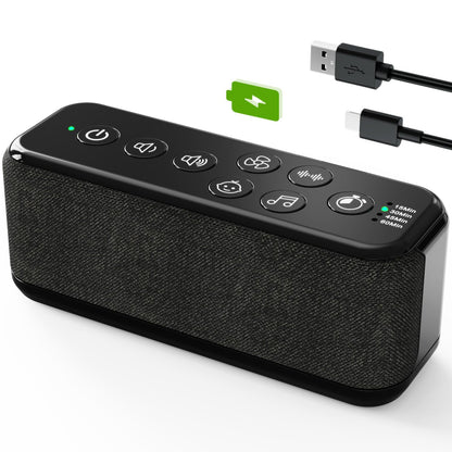 OnLyee Portable White Noise Machine – 42 Sounds for Sleep & Focus, Rechargeable Travel Companion
