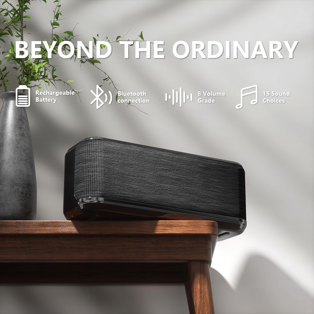 OnLyee Sound Machine with Bluetooth Speaker – Rechargeable White Noise & Sleep Aid
