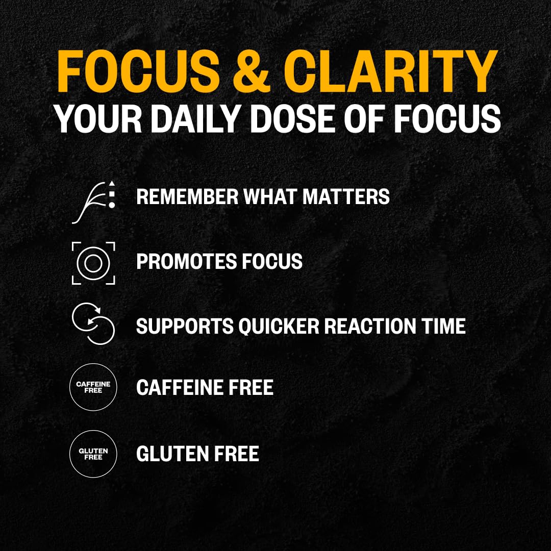 ONNIT Alpha Brain Nootropic Capsules – Memory, Focus & Mental Clarity (3× Bottles, 90 capsules)