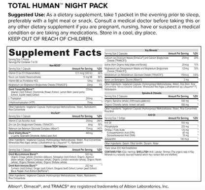 ONNIT Alpha Brain Bundle: 30-Count Nootropic + Total Human Day/Night Packs
