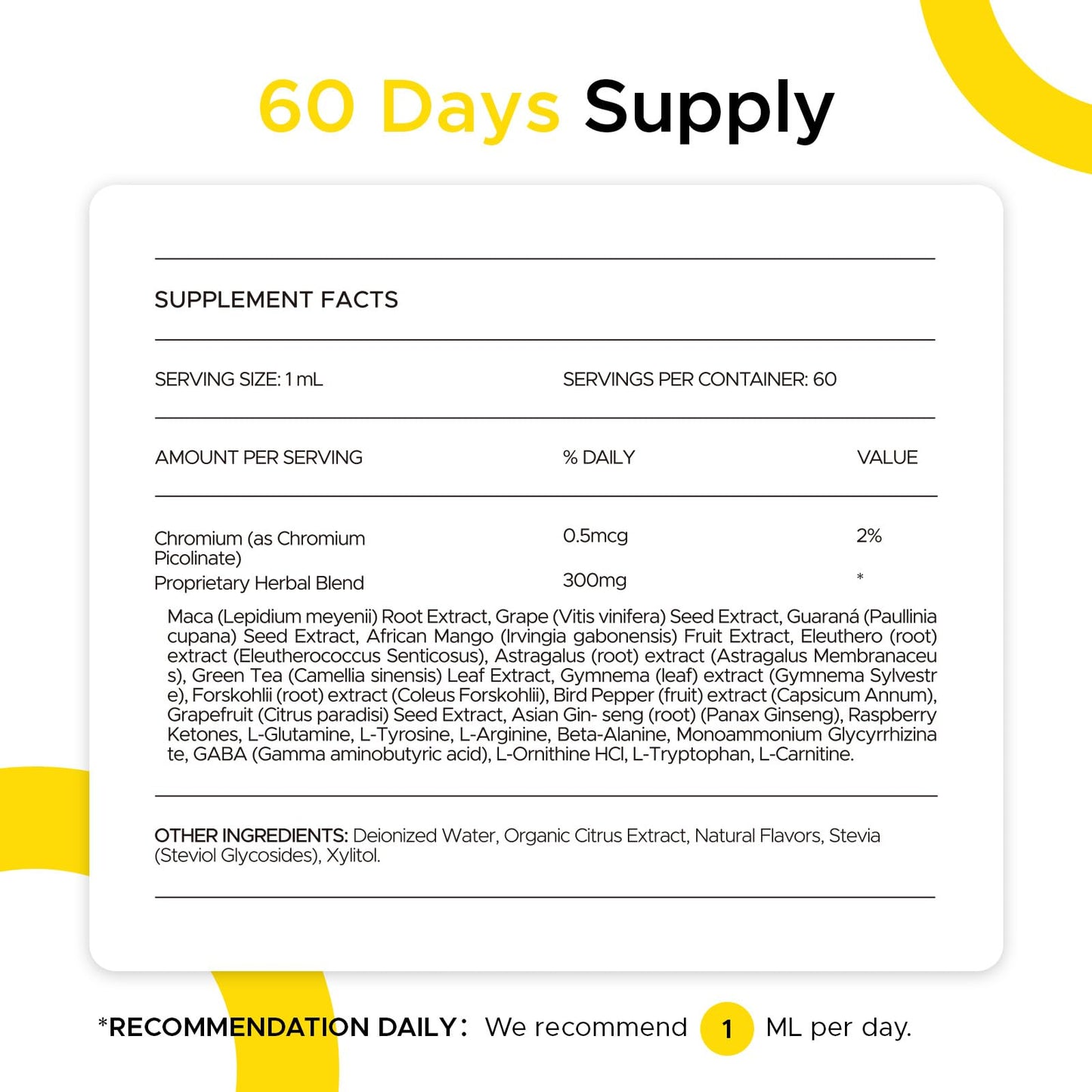 ONOTIC Glyco Support Steady Shield Drops – 17-in-1 Herbal Blood Sugar Health (60 ml) | Vegan, Non-GMO, Gluten Free