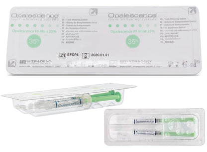 Opalescence 35% Gel Syringes Refill Kit (8 Count) – Ultradent Carbamide Peroxide, Cool Mint