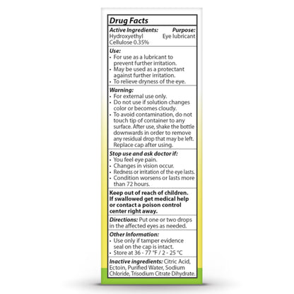 Optase Allegro Eye Drops - 33 oz, 300 Doses | Preservative-Free Lubricant for Quick Comfort