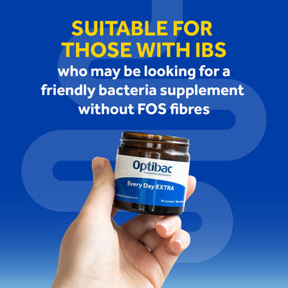 OptiBac For Every Day EXTRA - Vegan 20 Billion CFU Multi-Strain | 90 Capsules
