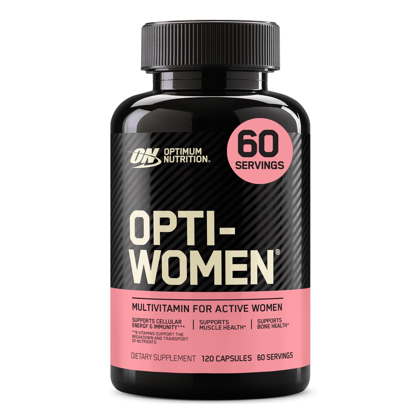 Optimum Nutrition Opti-Women Immune Support Multivitamin – 120 Count Capsules