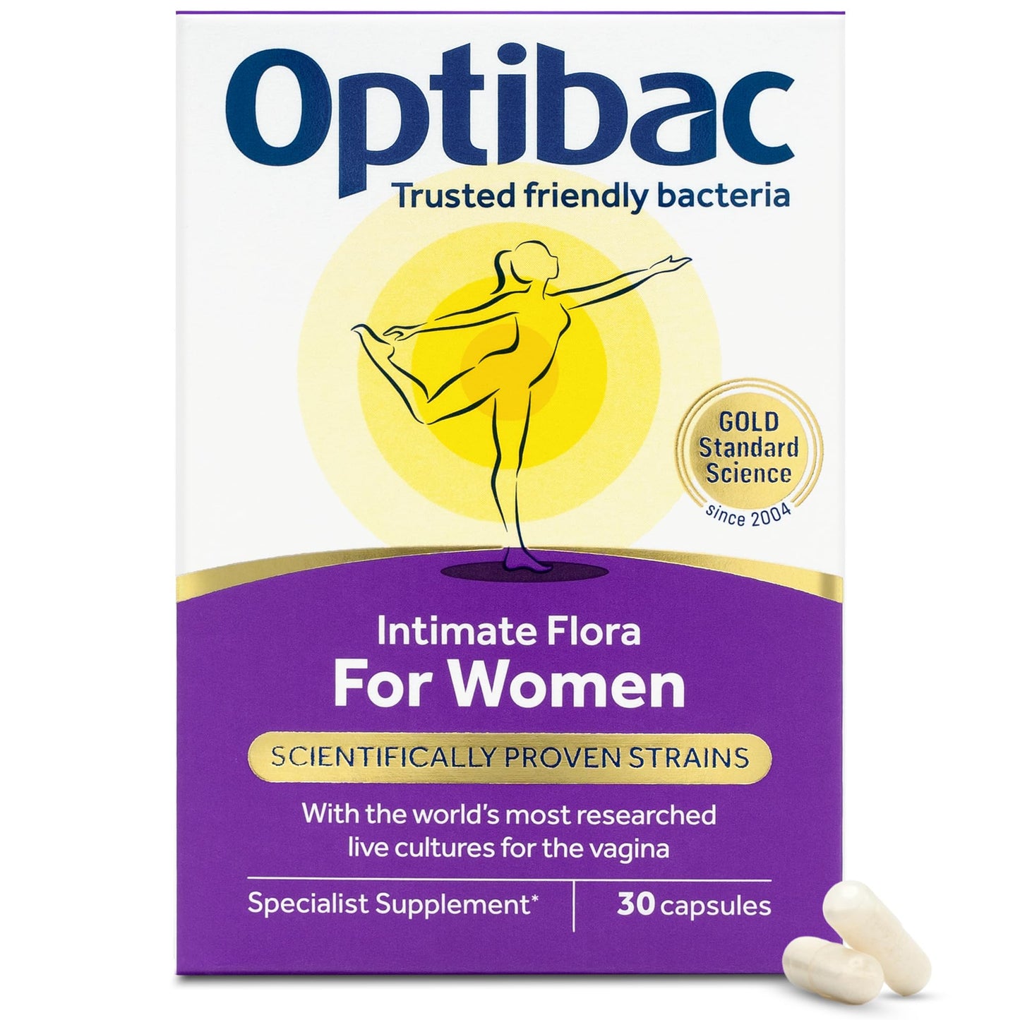 Optibac Probiotics For Women — Vegan Probiotic for Vaginal Health