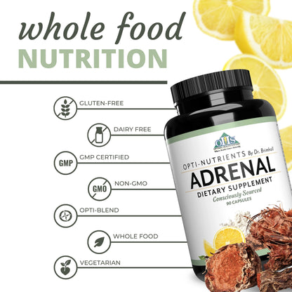 Optimal Health Systems Opti-Adrenal | Adrenal Restore Supplement | 90 Capsules