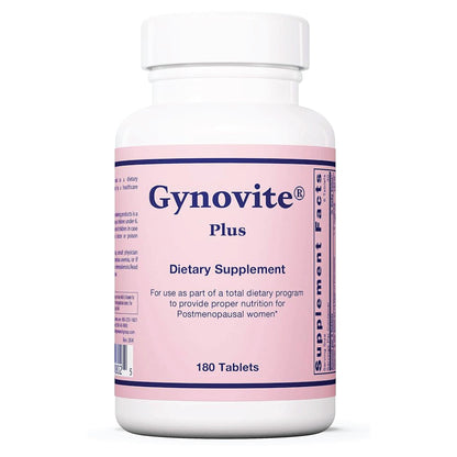 Optimox Gynovite - Menopause Supplements for Women | Postmenopause Support - 180 Tablets