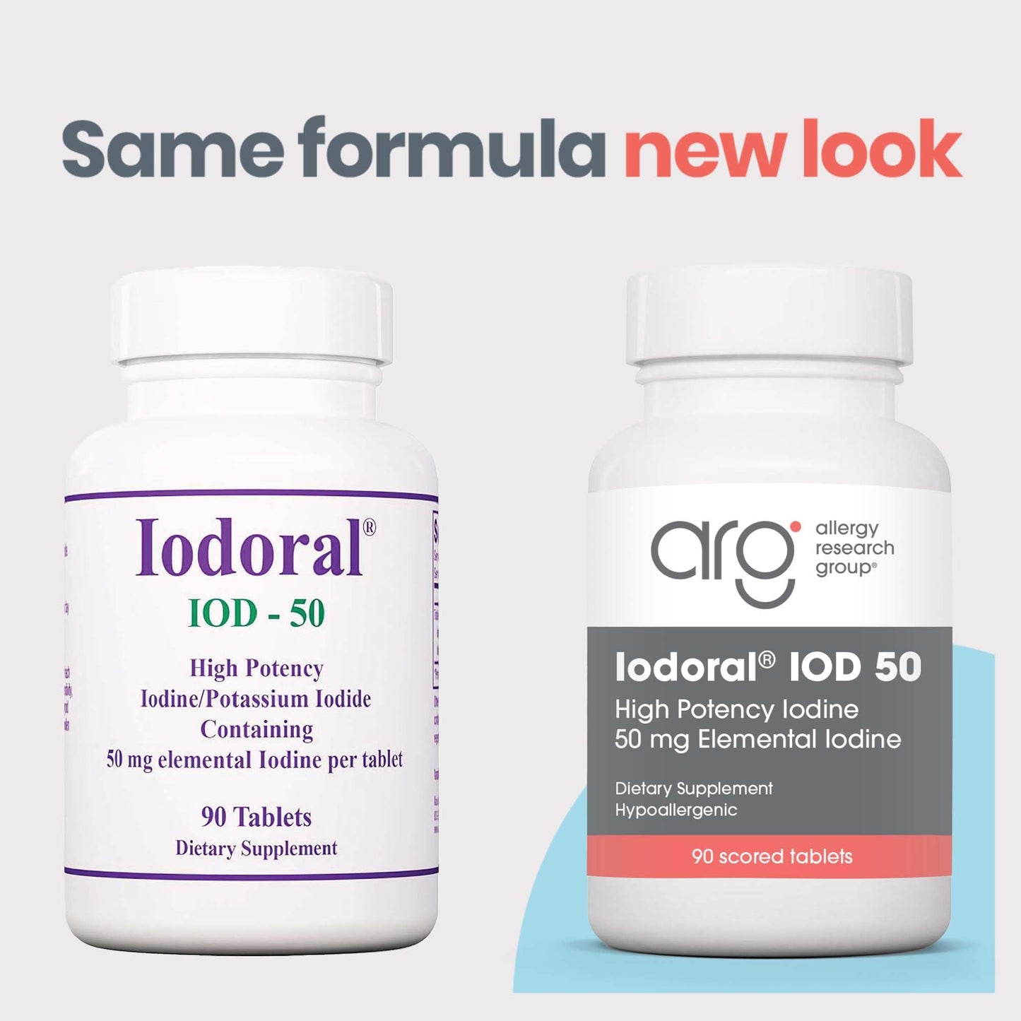 Optimox Iodoral 50 mg - Iodine & Potassium Iodide Supplement for Thyroid & Immune Support | Non-GMO & Gluten-Free - 90 Servings
