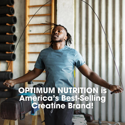 Optimum Nutrition Micronized Creatine Monohydrate Powder – Unflavored, 60 Servings, 300 g | Packaging May Vary