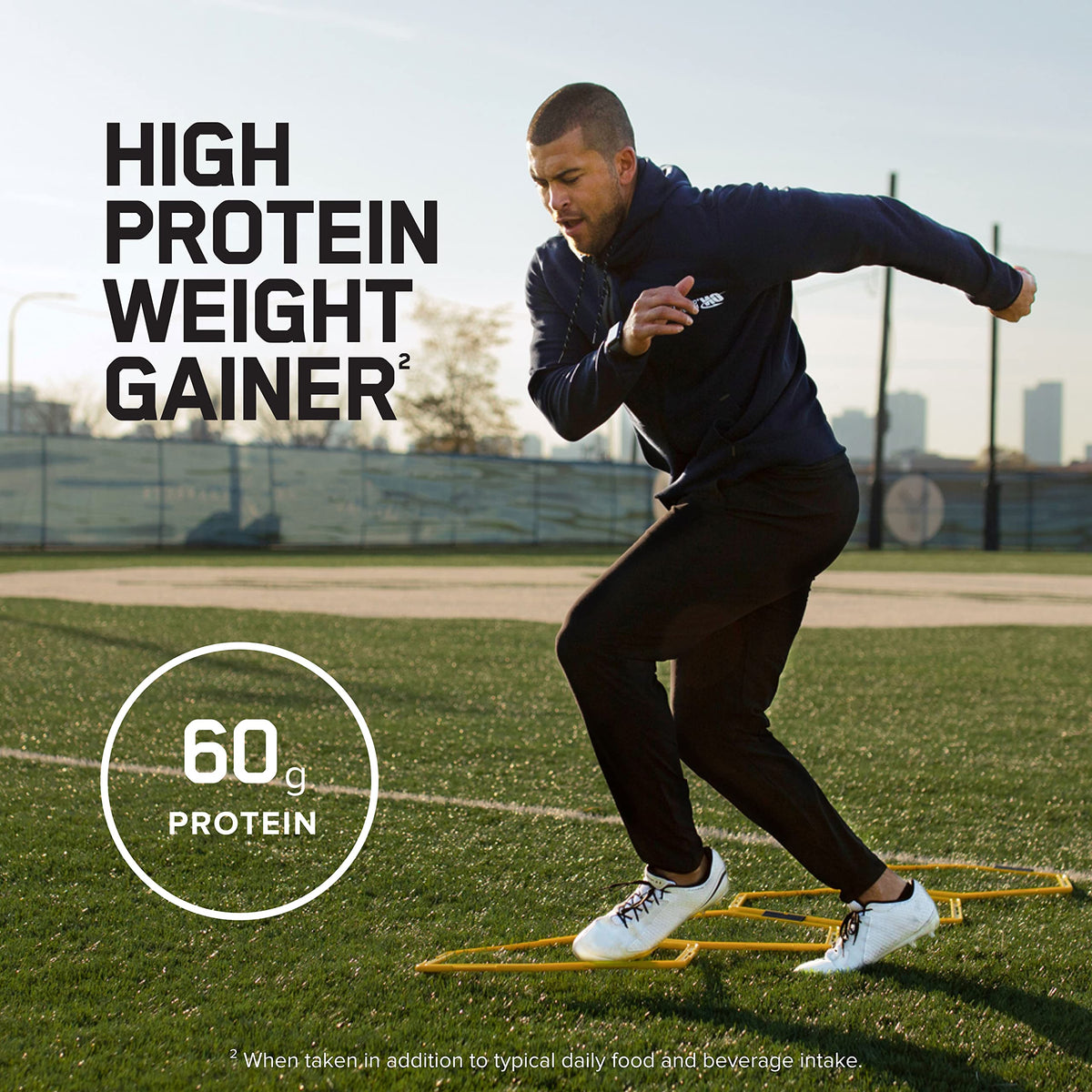 Optimum Nutrition Gold Standard Pro Gainer – Weight Gainer Protein Powder, Double Chocolate, 10.19 lb
