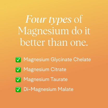 Ora Organic Magnificent Magnesium Complex Powder – 4-in-1 for Sleep, Recovery & Heart Health