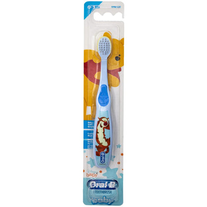Oral-B Baby Pooh Manual Toothbrushes – Extra Soft for 0-3 Years – Pack of 3