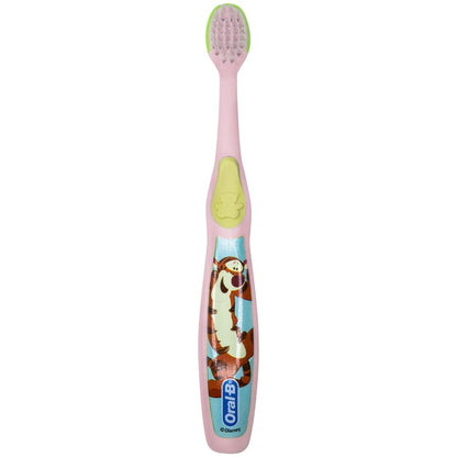 Oral-B Baby Manual Toothbrush with Pooh Characters - 0-3 Years, Extra Soft Pack of 6