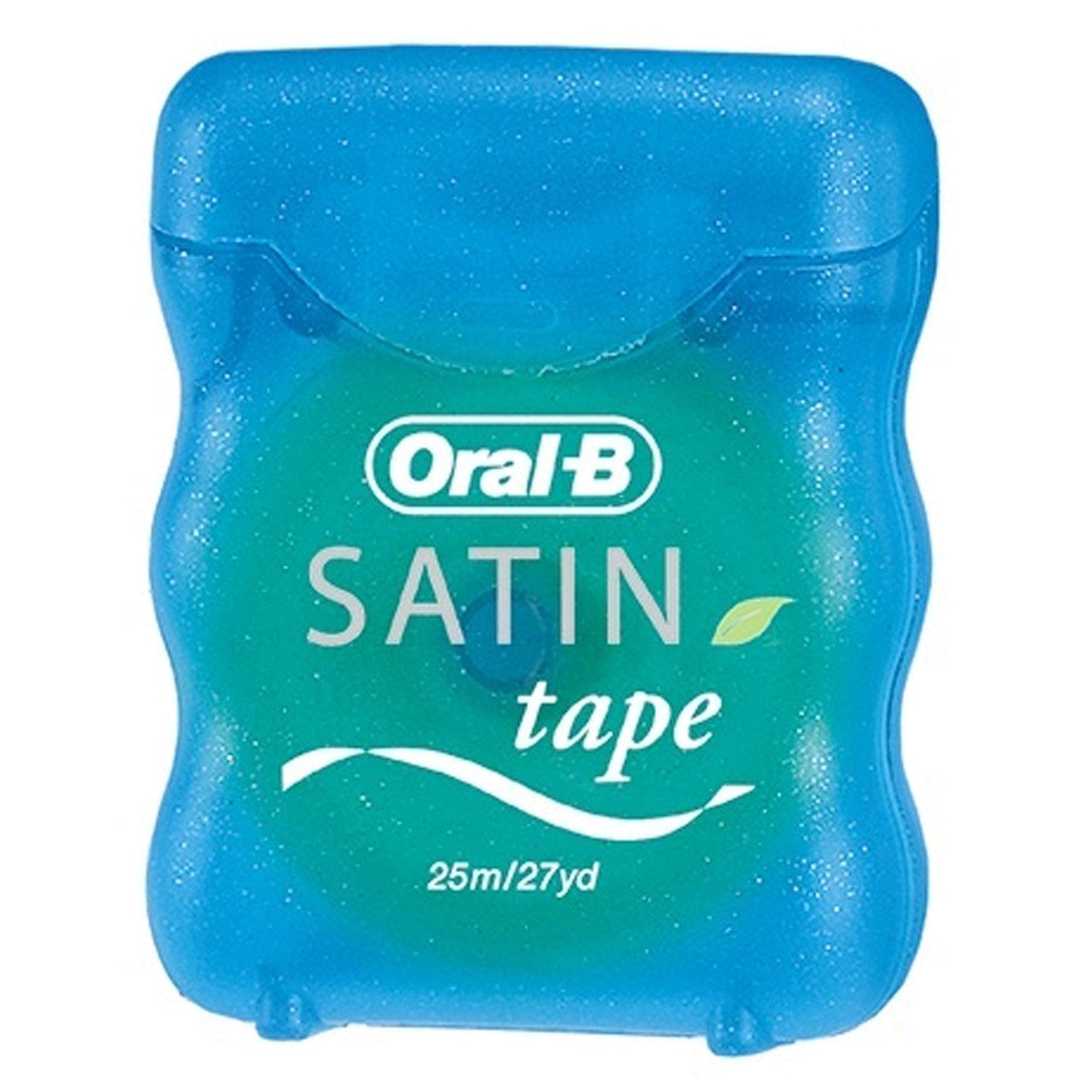 Oral-B Satin Tape Dental Floss 25m (12 Pack) Mint – 2-Layer Ribbon Floss