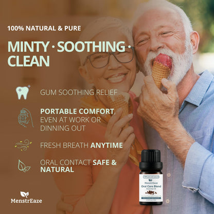 Oral Care Blend: Clove Bud & Peppermint in Coconut Oil for Teeth & Gums