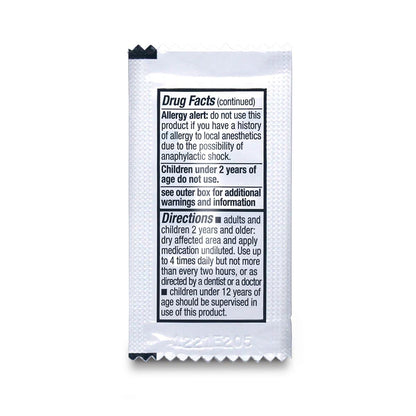 Oral Pain Relief Packets 0.75g (Box of 144) – Quick Toothache Relief