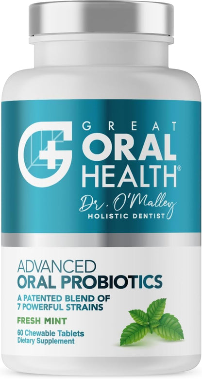 Oral Probiotics for Bad Breath - Dentist Formulated (BLIS K12 M18)