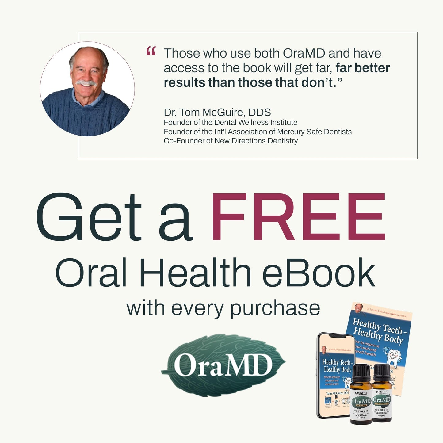 OraMD 4-in-1 Original Strength Tooth Oil – Clinically Tested Gum Disease & Gingivitis Treatment (1-Pack)