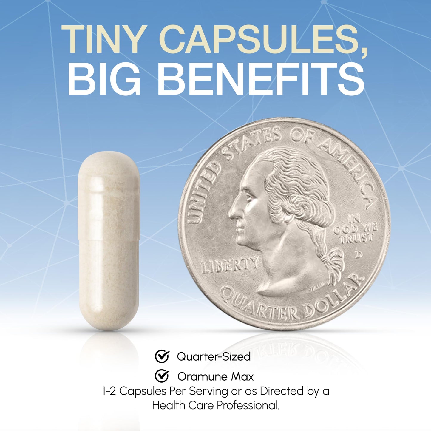 Oramune Max Immune Support — Transfer Factor & Colostrum, 100 Caps