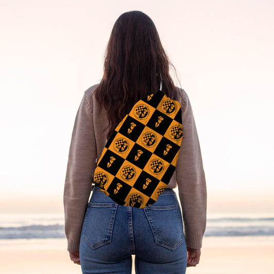 Orange Ska - Drawstring Duffle bag