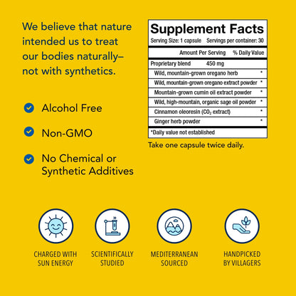 OregaRESP 30 Capsules – Respiratory Support | Non-GMO | North American Herb & Spice