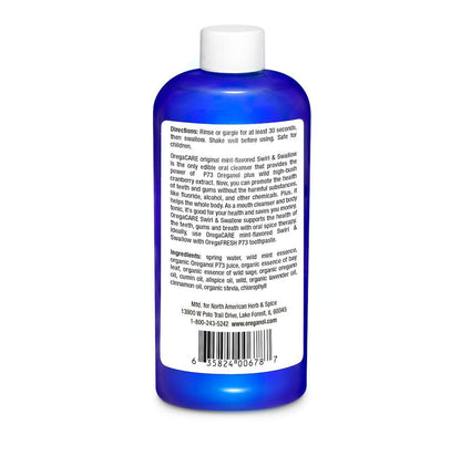 OregaCARE Swirl & Swallow Wild Mint 8 fl oz - North American Herb & Spice